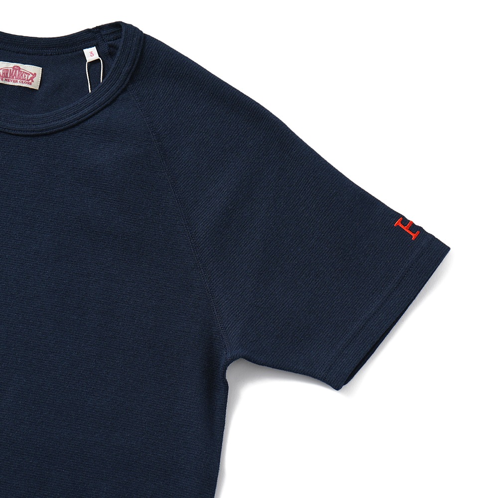 HOLLYWOOD RANCH MARKET ハリウッドランチマーケット ストレッチフライス ショートスリーブ Tシャツ 1004675 DARK NAVY