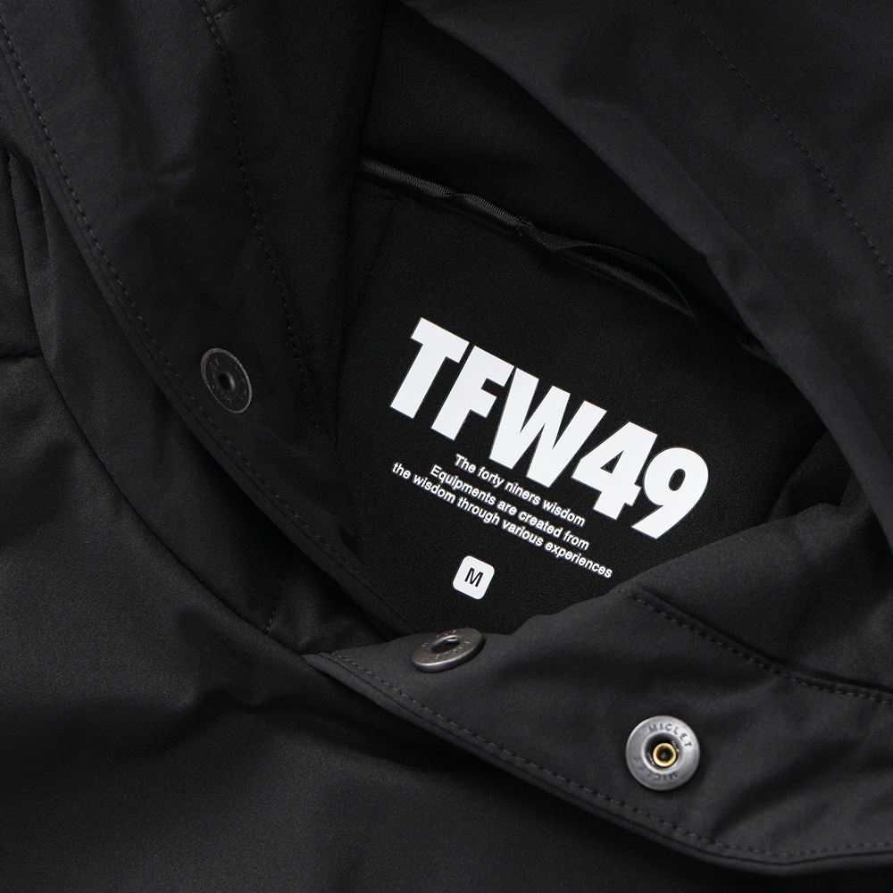 とまとくん専用TFW49 VW HOODIE L BLACK TFW49 ティーエフダブリュー VW HOODIE フーディーT042610003 パーカー