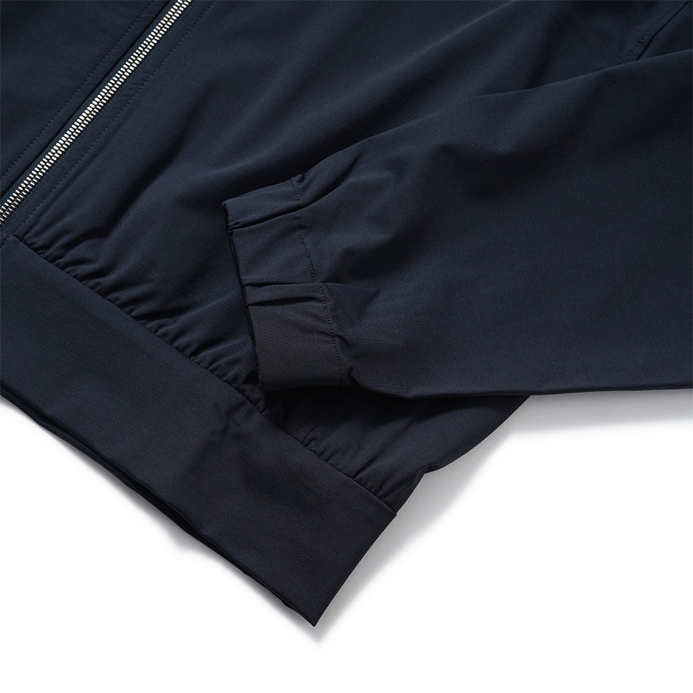 HERNO ヘルノ NYLON JERSEY ナイロンジャージ ジップアップ フーデッドパーカ JC000053U-12588S NAVY