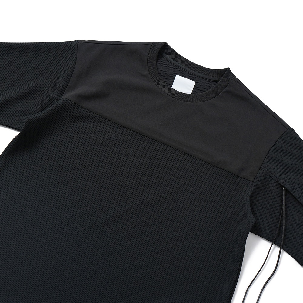 onegravity ワングラヴィティ スリーブポケット カットソー 61-234-13-040011 BLACK