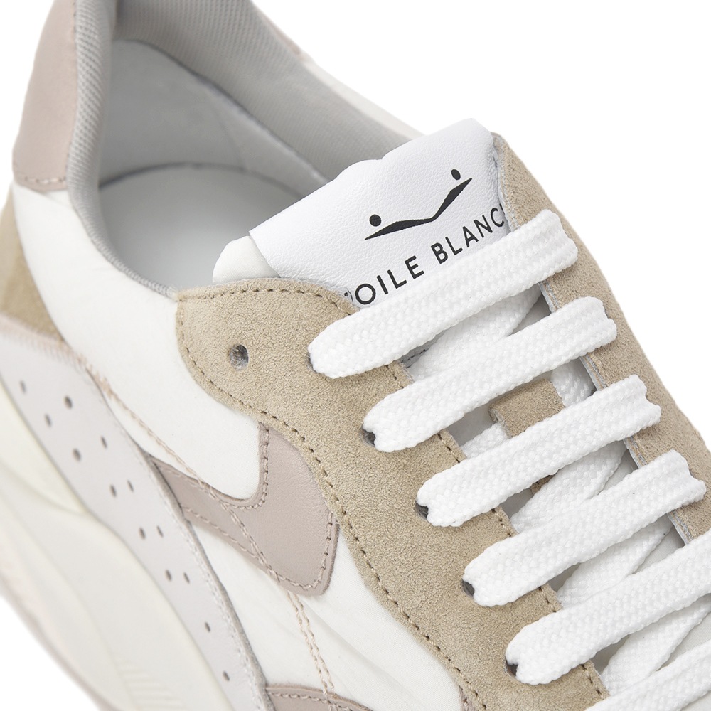 VOILE BLANCHE ボイルブランシェ FRESH スエード・テクニカルファブリック スニーカー 2017705/02-3D08 BEIGE
