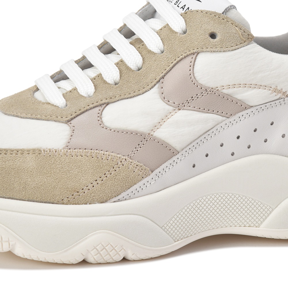 VOILE BLANCHE ボイルブランシェ FRESH スエード・テクニカルファブリック スニーカー 2017705/02-3D08 BEIGE