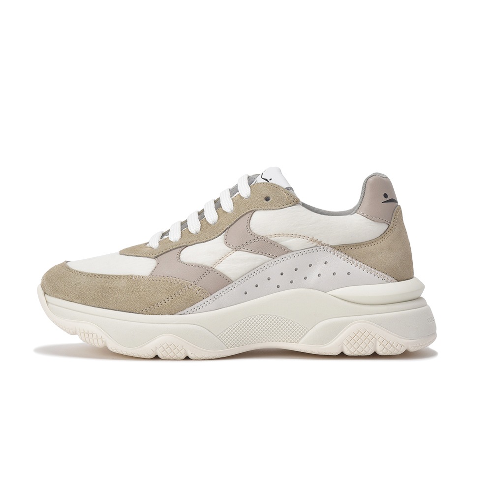 VOILE BLANCHE ボイルブランシェ FRESH スエード・テクニカルファブリック スニーカー 2017705/02-3D08 BEIGE