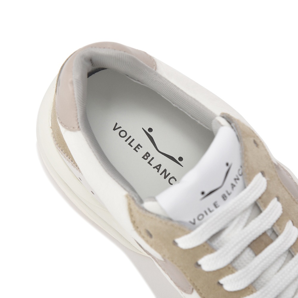 VOILE BLANCHE ボイルブランシェ FRESH スエード・テクニカルファブリック スニーカー 2017705/02-3D08 BEIGE