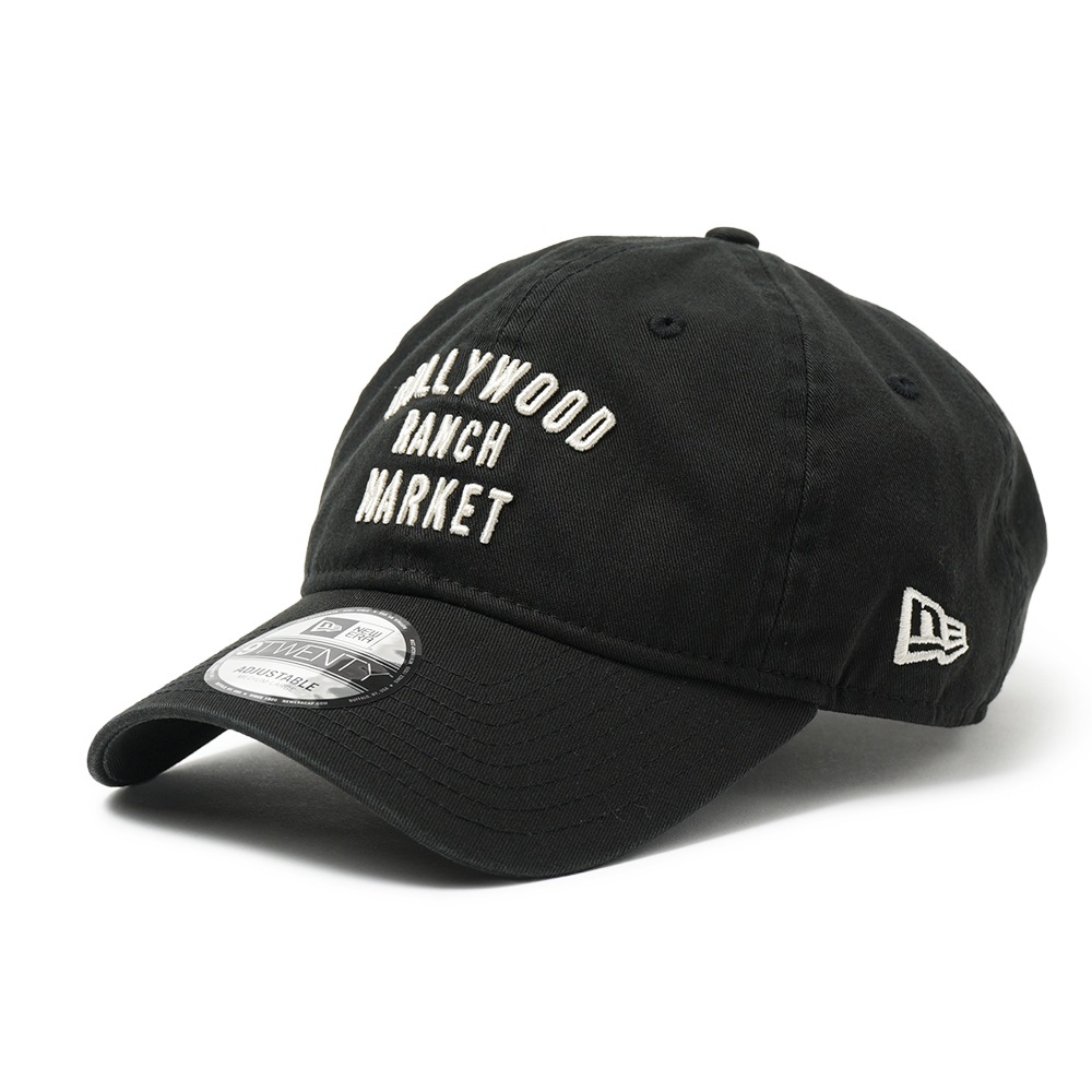 HOLLYWOOD RANCH MARKET ハリウッドランチマーケット NEW ERA×HRM ９TWENTY WINDOW SIGN ロゴキャップ 1015823 BLACK