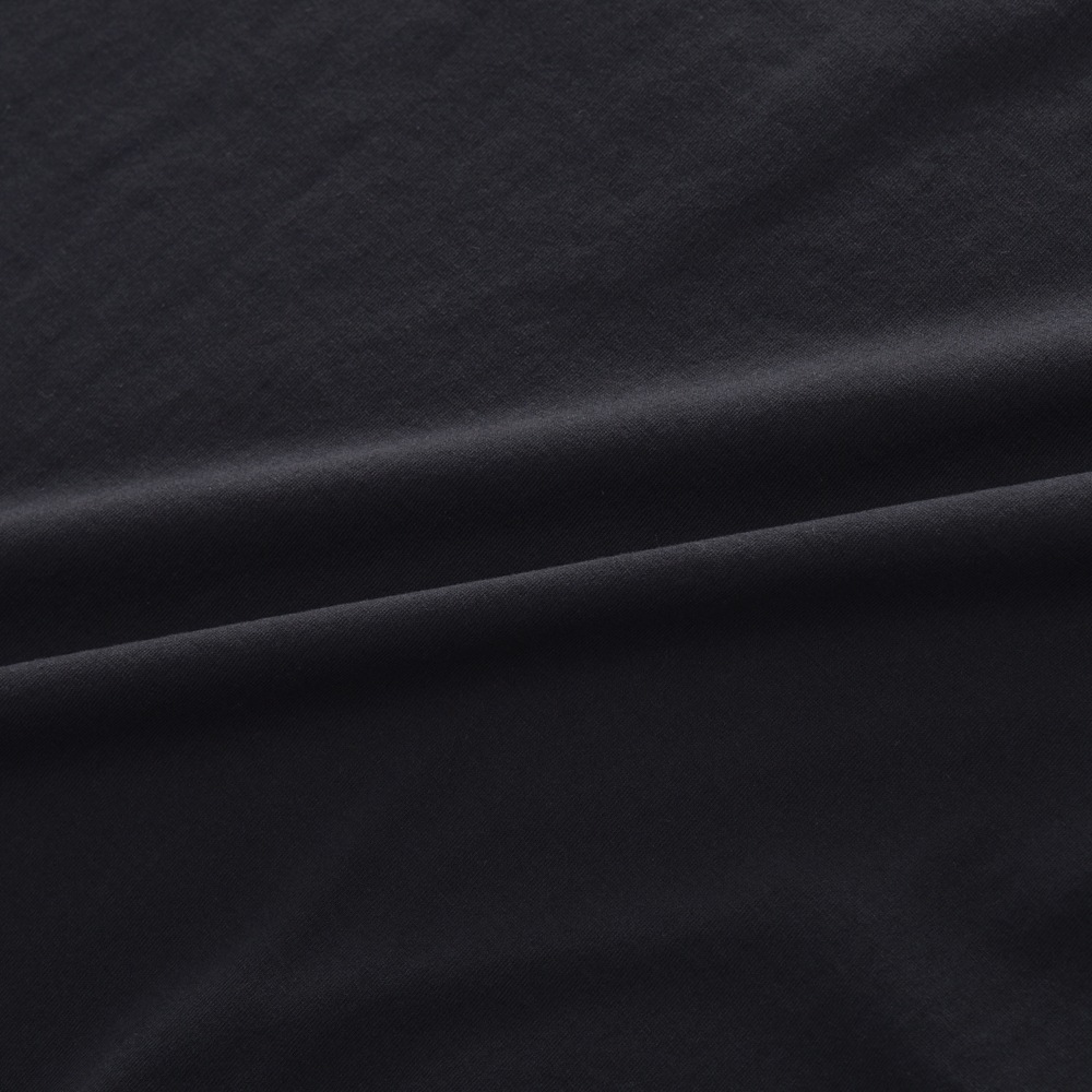 GICIPI ジチピ 2206P GRANCHIO コットン ポケット クルーネック ショートスリーブTシャツ BLACK