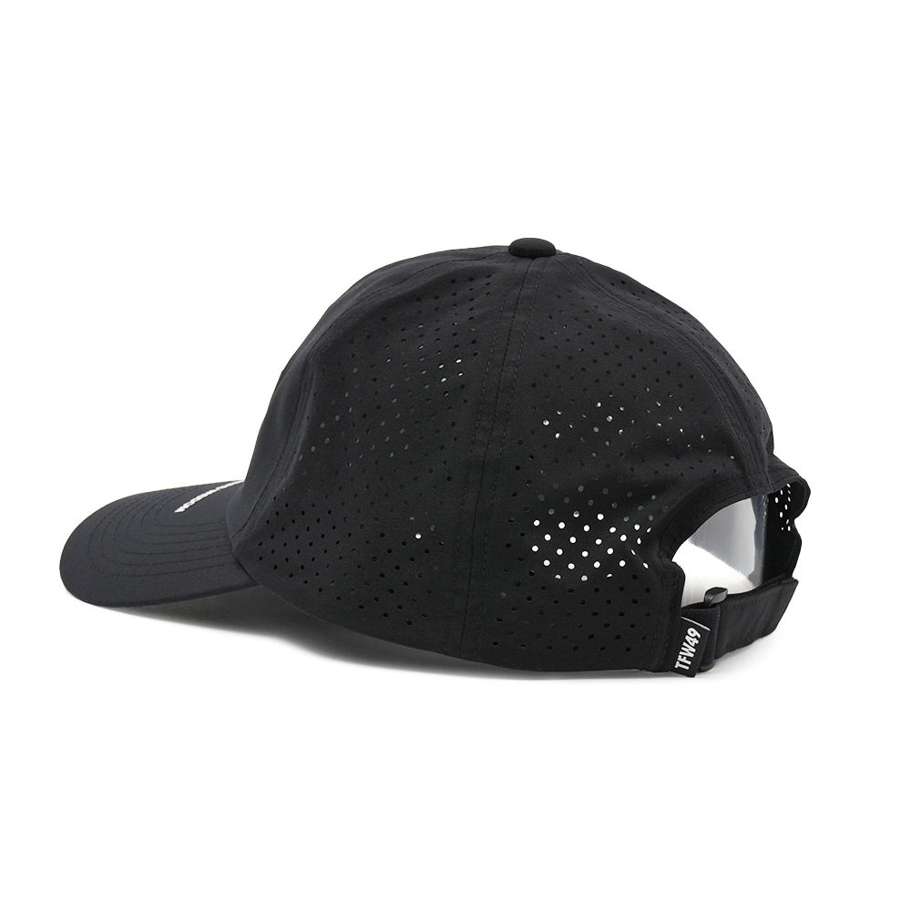 TFW49 ティーエフダブリュー49 PUNCHING MESH 6PANEL CAP パンチングメッシュ 6パネルキャップ T132420010 BLACK