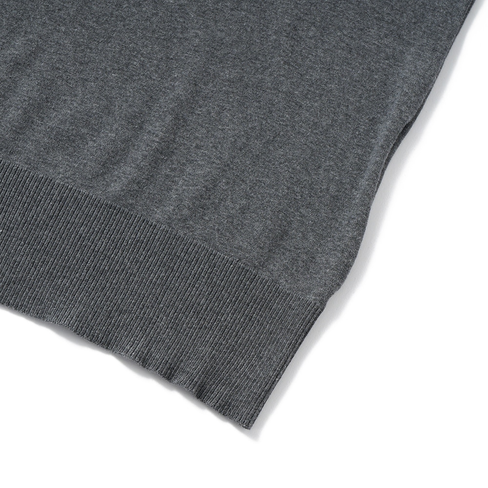 GICIPI ジチピ 2502A TIGRE Cotone Soft ティーグレ タートルネック リラックスフィット ニットソー Carbone