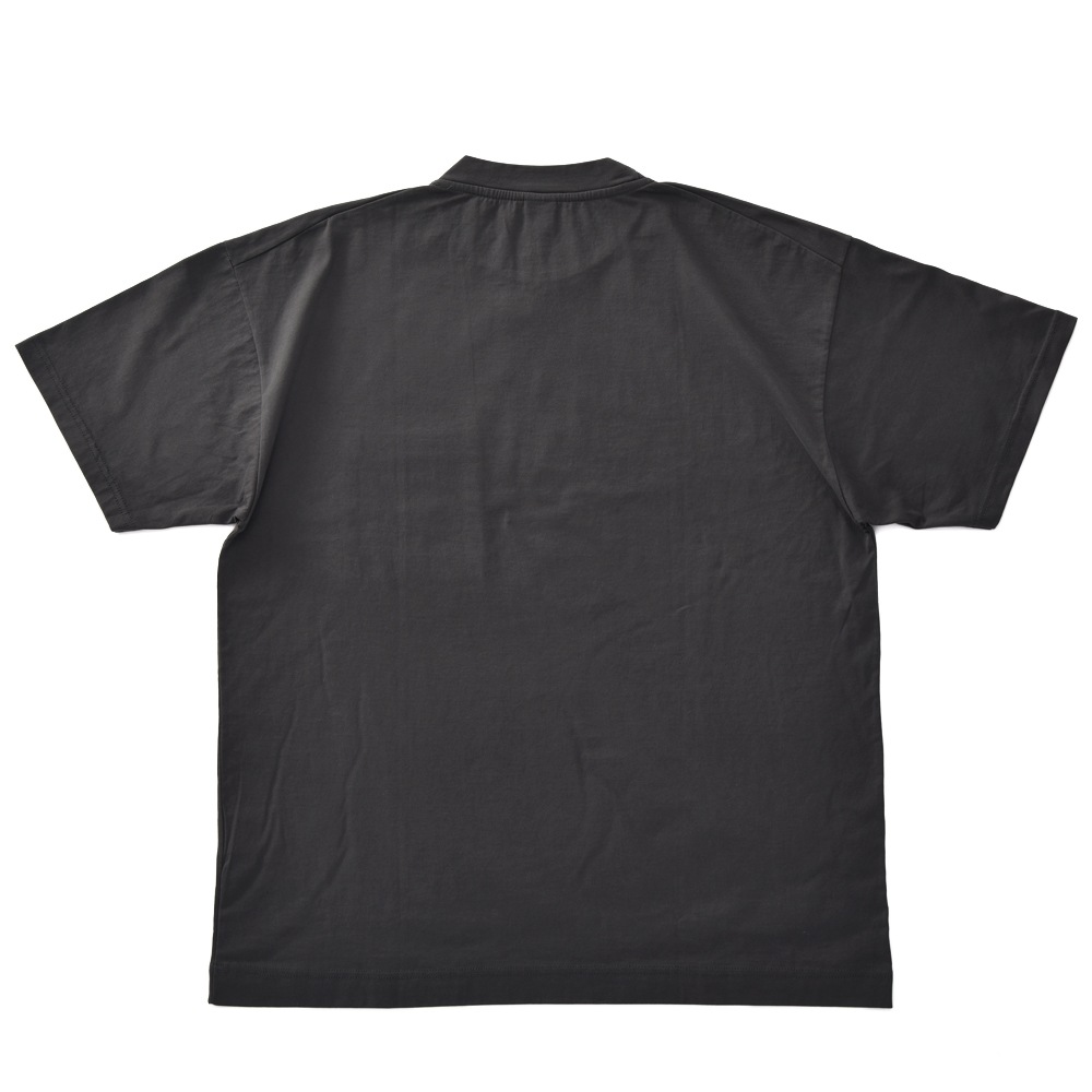 GICIPI ジチピ 2206P GRANCHIO コットン ポケット クルーネック ショートスリーブTシャツ GRAYISH BROWN