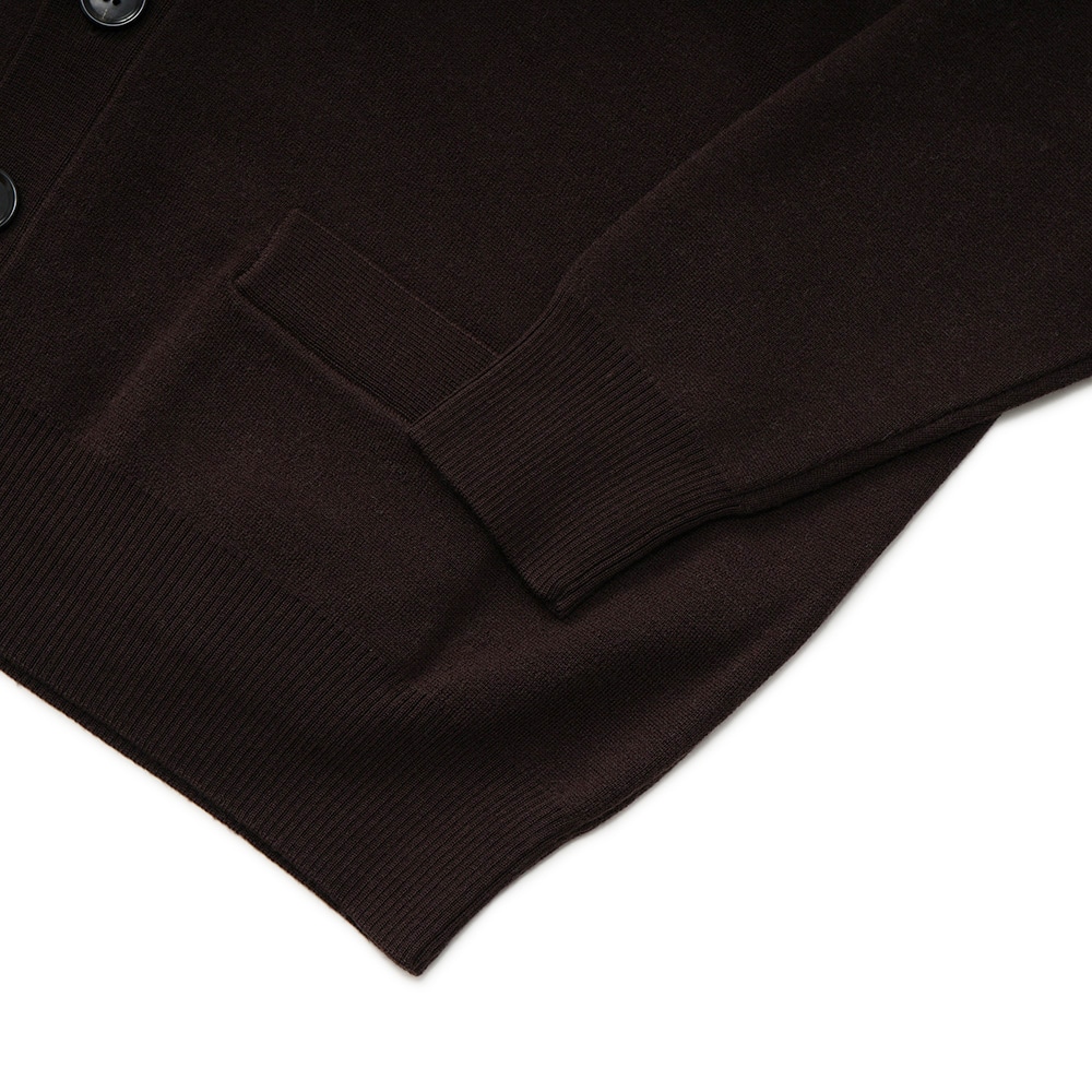 St.Johns 3rd club セント ジョンズ サード クラブ PHILADELPHIA ニット カーディガン SJ23-012 BROWN×OFF WHITE