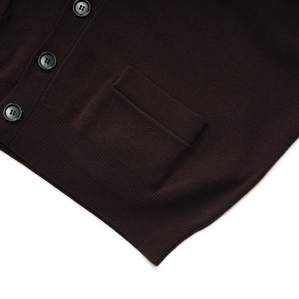 St.Johns 3rd club セント ジョンズ サード クラブ PHILADELPHIA ニット カーディガン SJ23-012 BROWN×OFF WHITE