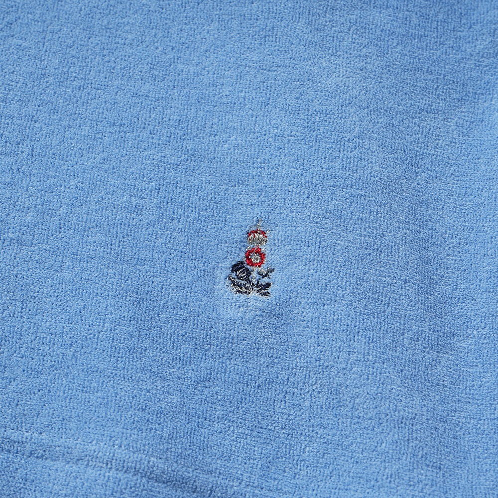 GUY ROVER ギローバー コットン パイル クルーネック Tシャツ TC442-541501 BLUE