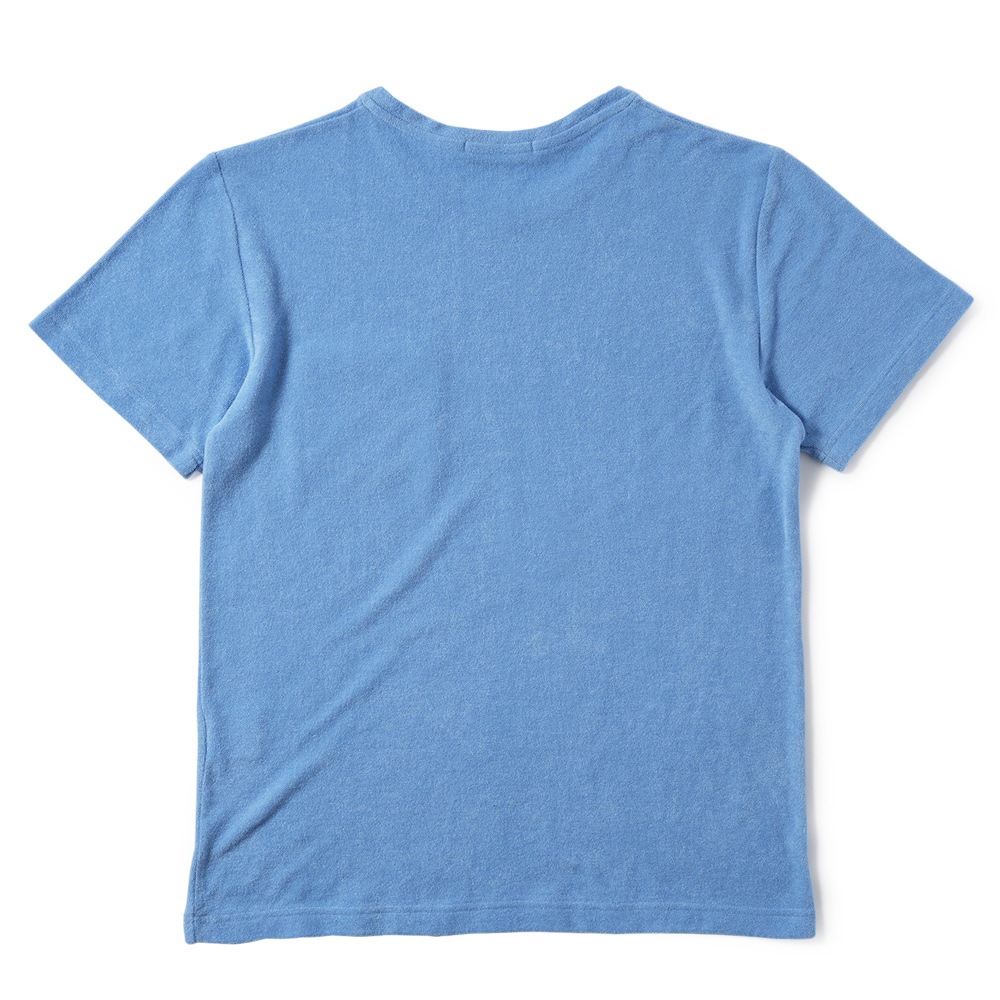 GUY ROVER ギローバー コットン パイル クルーネック Tシャツ TC442-541501 BLUE
