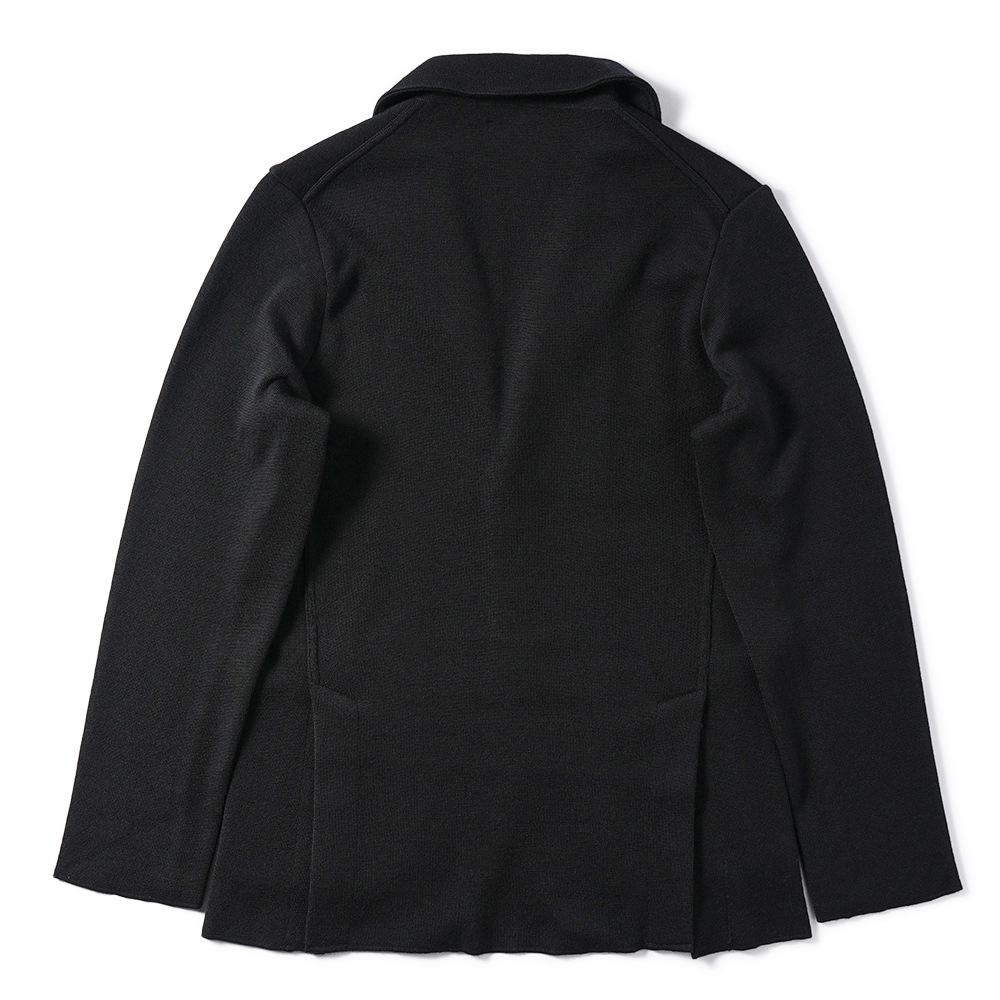 Finjack フィンジャック GIACCA 2 SPACCHI ウールストレッチ ニットテーラードジャケット FGM2-LANA BLACK