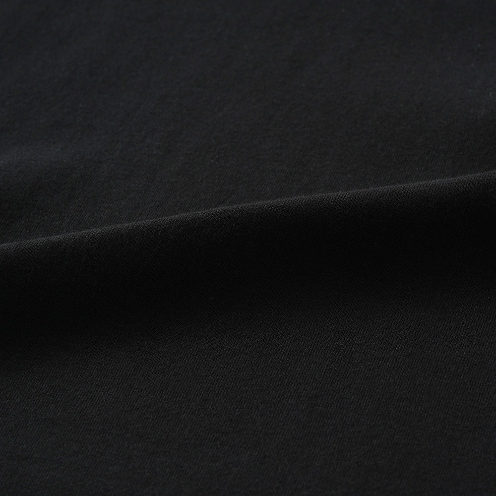 GICIPI ジチピ 2501P GRONGO COSTINA 1×1 グローンゴ クルーネック ベーシックフィット 半袖カットソー NERO