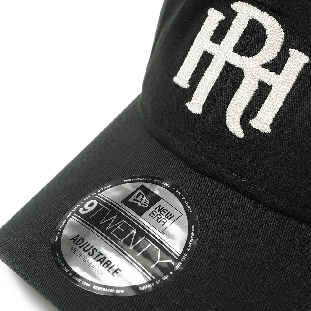HOLLYWOOD RANCH MARKET ハリウッドランチマーケット NEW ERA×HRM ９TWENTY CHAIN STITCH ロゴキャップ 1015824 BLACK