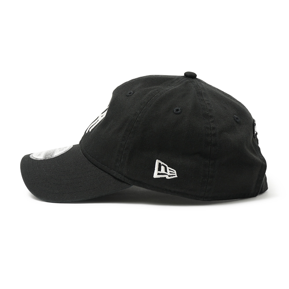 HOLLYWOOD RANCH MARKET ハリウッドランチマーケット NEW ERA×HRM ９TWENTY CHAIN STITCH ロゴキャップ 1015824 BLACK
