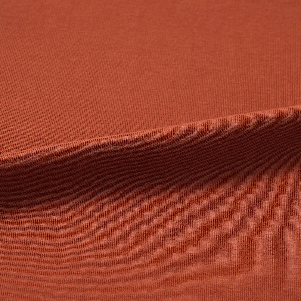 GICIPI ジチピ 2502A TIGRE Cotone Soft ティーグレ タートルネック リラックスフィット ニットソー Mattone