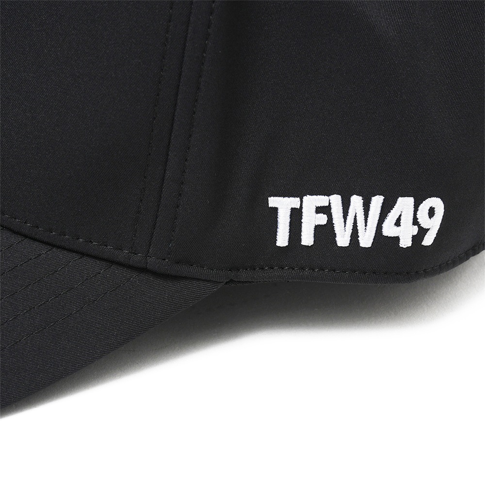 TFW49 ティーエフダブリュー49 TFW49 6PANEL CAP 6パネルキャップ T132520026 BLACK