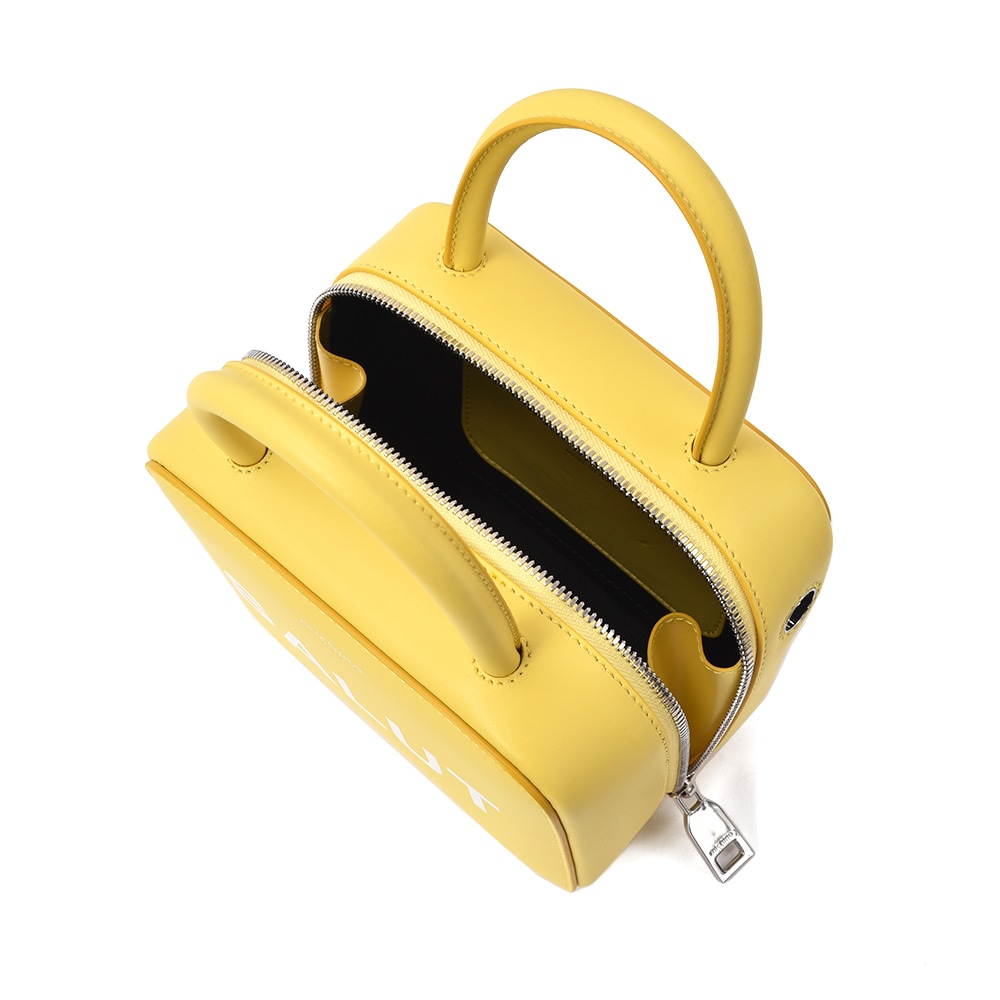 美品★ michino paris ミチノパリ ルテス ミニ★ゴールド ハンドバッグ - ルテス ミニ ゴールド