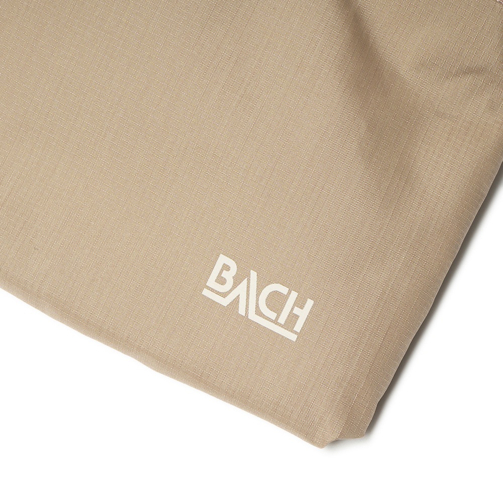 BACH バッハ CHEST POCKET CODURA リップストップナイロン 2way ショルダーバッグ SAND BEIGE