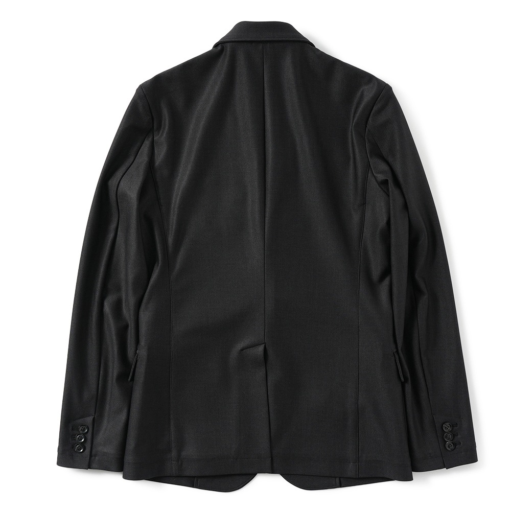 junhashimoto ジュンハシモト JERSEY JACKET -USO TWILL- ジャージジャケット 1032510004 BLACK