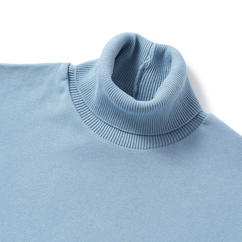 GICIPI ジチピ 2502A TIGRE Cotone Soft ティーグレ タートルネック リラックスフィット ニットソー Lazio