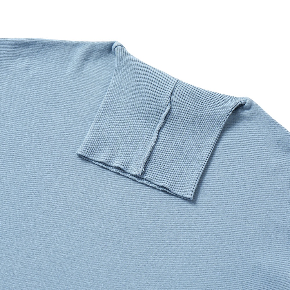 GICIPI ジチピ 2502A TIGRE Cotone Soft ティーグレ タートルネック リラックスフィット ニットソー Lazio