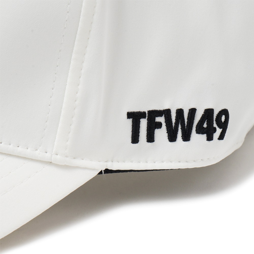 TFW49 ティーエフダブリュー49 TFW49 6PANEL CAP 6パネルキャップ T132520026 WHITE