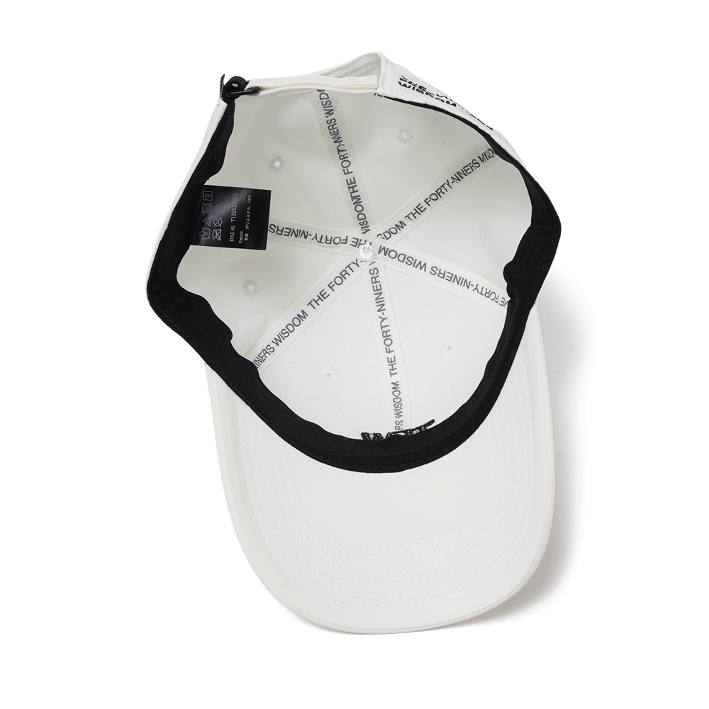 TFW49 ティーエフダブリュー49 TFW49 6PANEL CAP 6パネルキャップ T132520026 WHITE