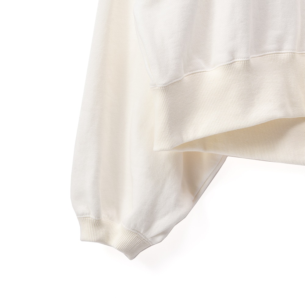 PROTAGONISTA プロタゴニスタ ロゴ スウェットプルオーバー PNT-CS-22 WHITE×GREEN