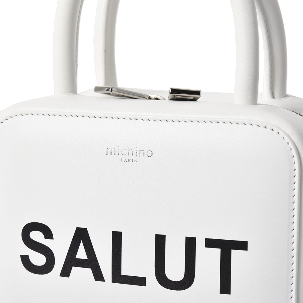 MICHINO PARIS ミチノ パリ サリュー ピガルバッグ ミニ WHITE 【国内