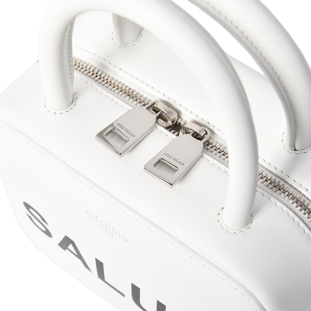 MICHINO PARIS ミチノ パリ サリュー ピガルバッグ ミニ WHITE 【国内