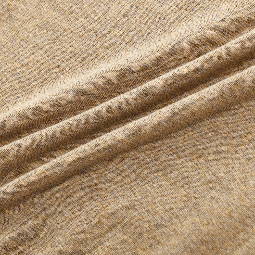 GICIPI ジチピ 2312A ANANAS アナナス COTONE SOFT ソフトコットン タートルネック ロングスリーブニットソー BEIGE