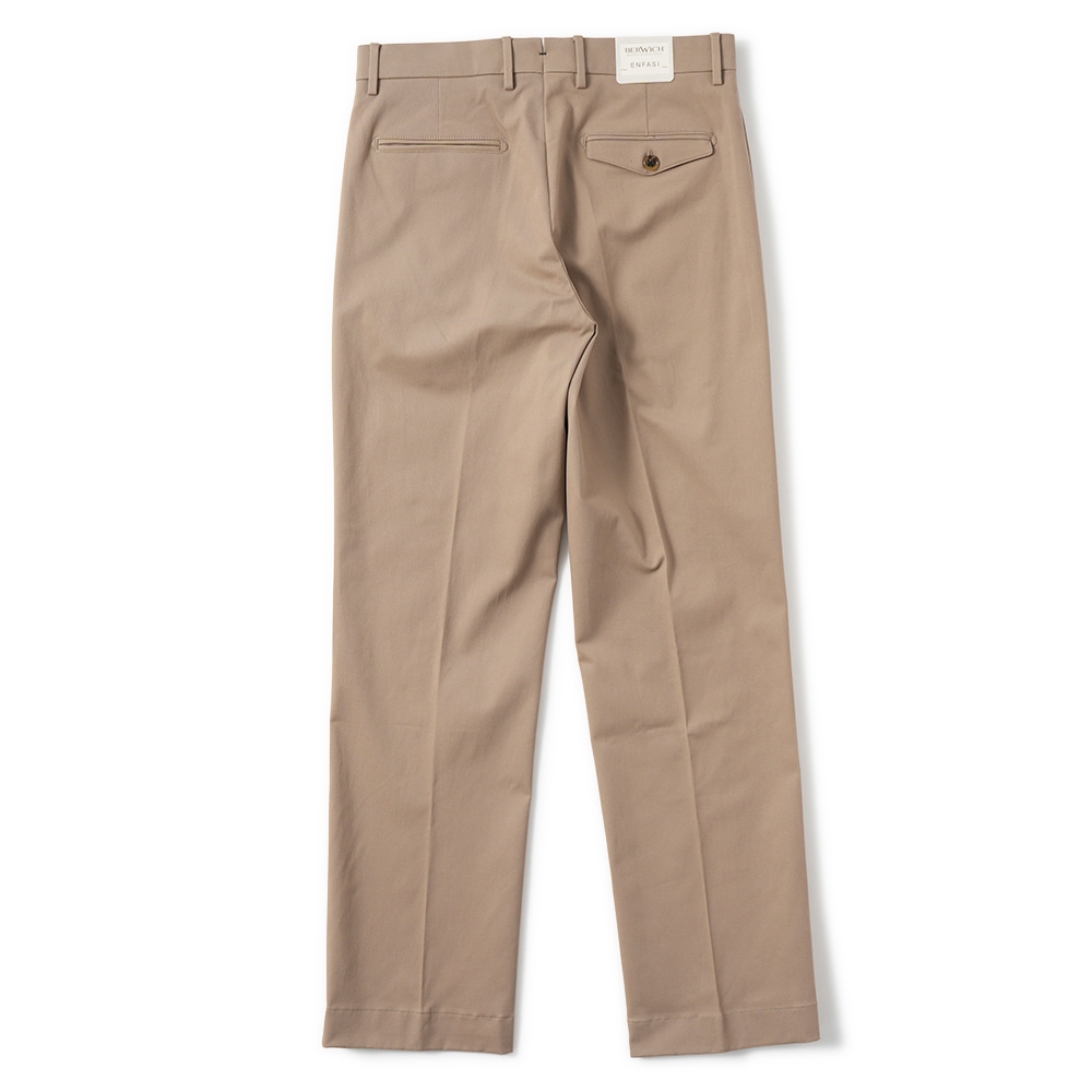 BERWICH ベルウィッチ LUCANO LONG-GT1311X ルカーノ ストレッチコットン ギャバジン パンツ BEIGE