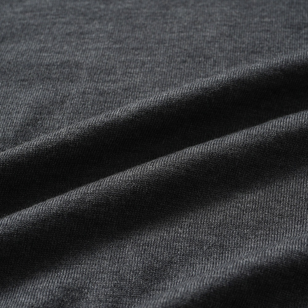 GRANSASSO グランサッソ メリノウール ニット タートルネック ロングスリーブ 55157/14290 C.GRAY