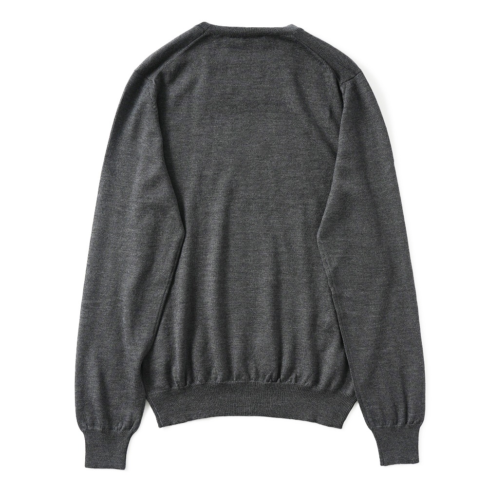 GRANSASSO グランサッソ メリノウール ニット タートルネック ロングスリーブ 55157/14290 C.GRAY