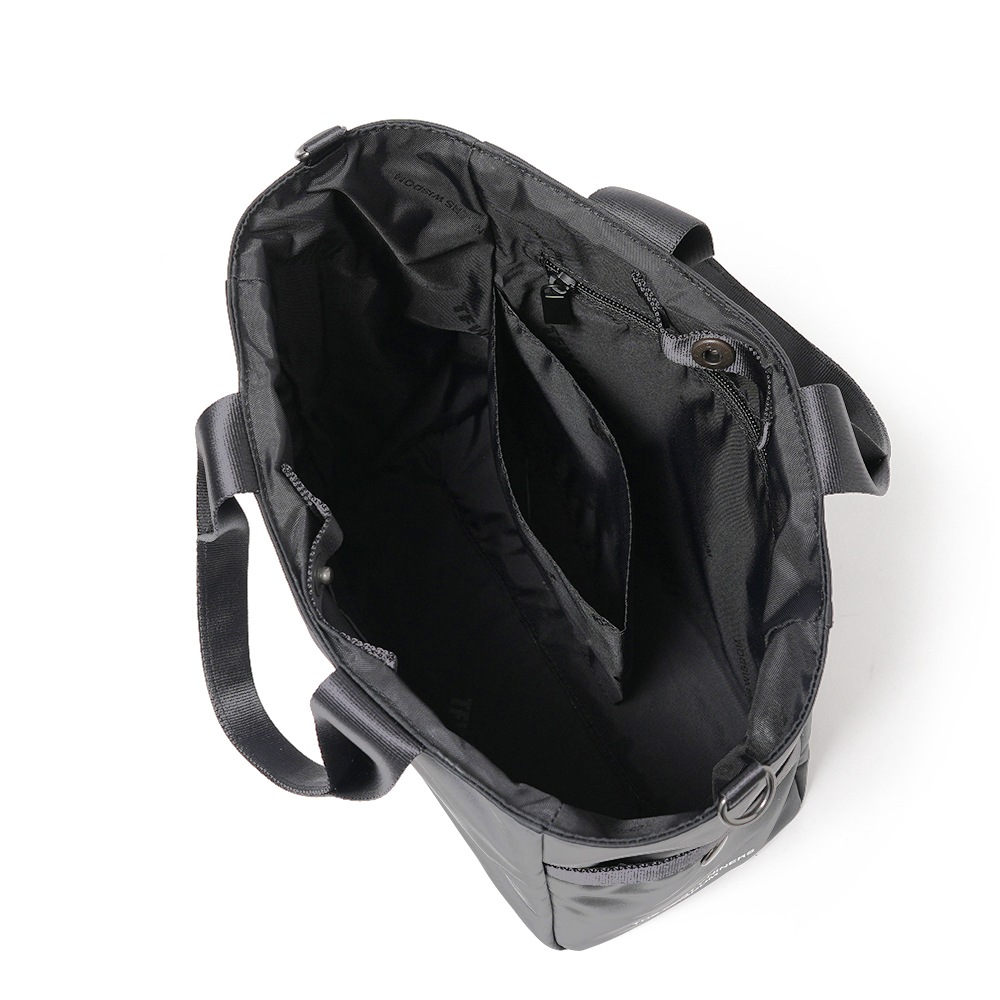 TFW49 ティーエフダブリュー49 NYLON ROUND BAG ナイロン ラウンド バッグ T132610024 BLACK
