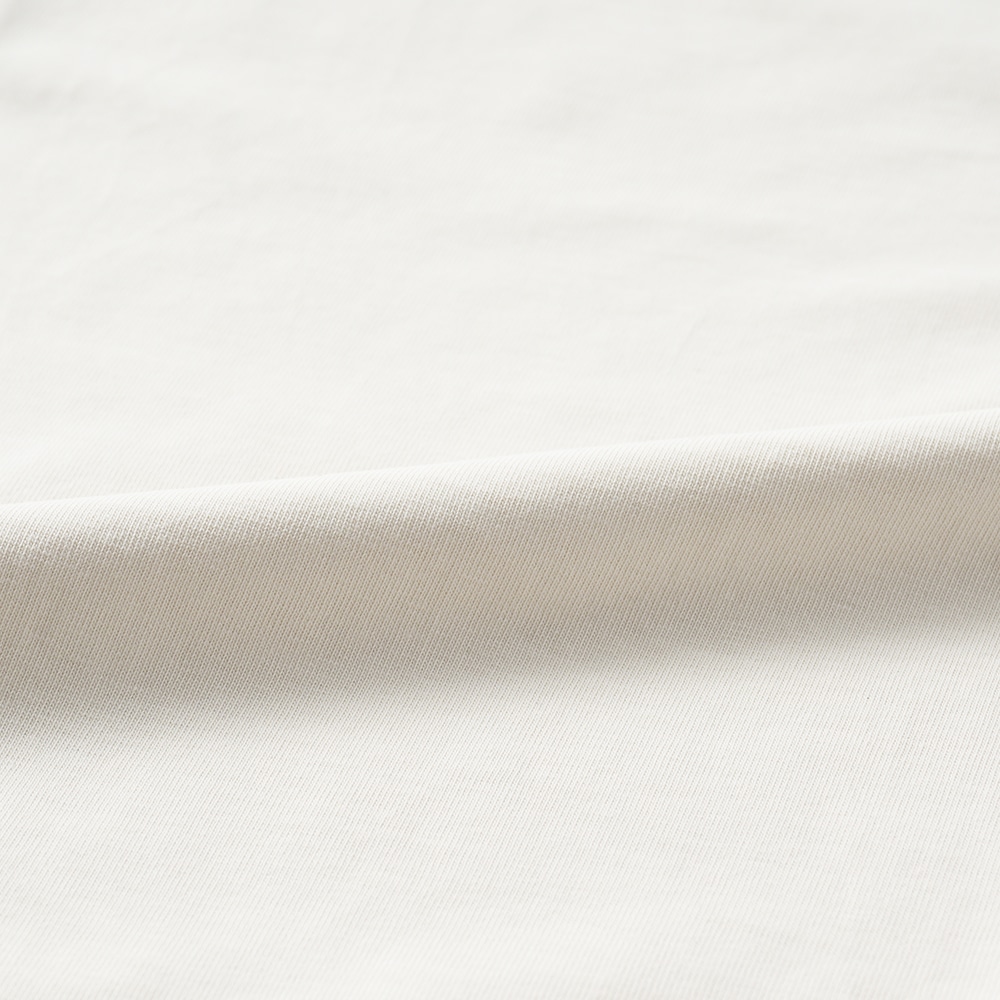 ROY ROGER'S ロイ ロジャース T-SHIRT S/S JP MAN ヘビージャージ コットンガーメントダイ ショートスリーブ OFF WHITE