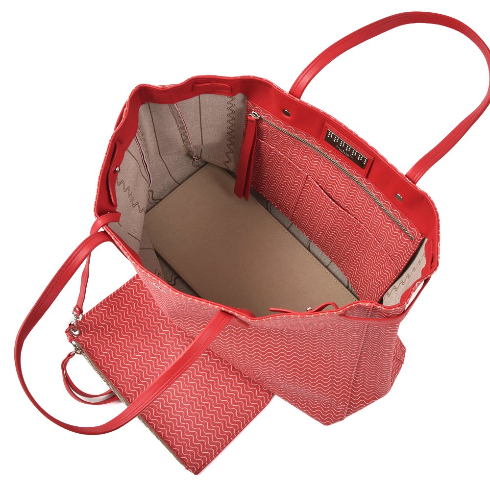 ZANELLATO ザネラート DUO GRAND TOUR BLANDINE GT トートバッグ RED