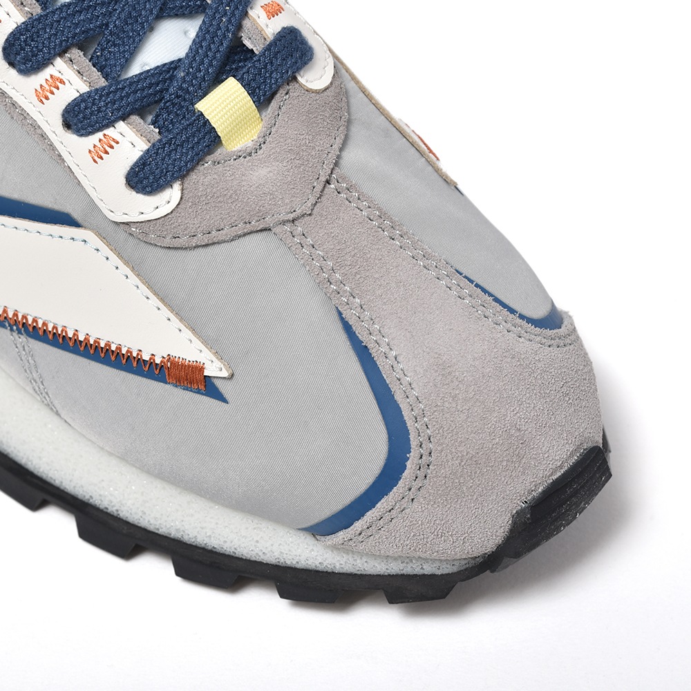 VOILE BLANCHE ボイルブランシェ QWARK SPUR 2 MAN スエード・レザー・ナイロン スニーカー GRAY