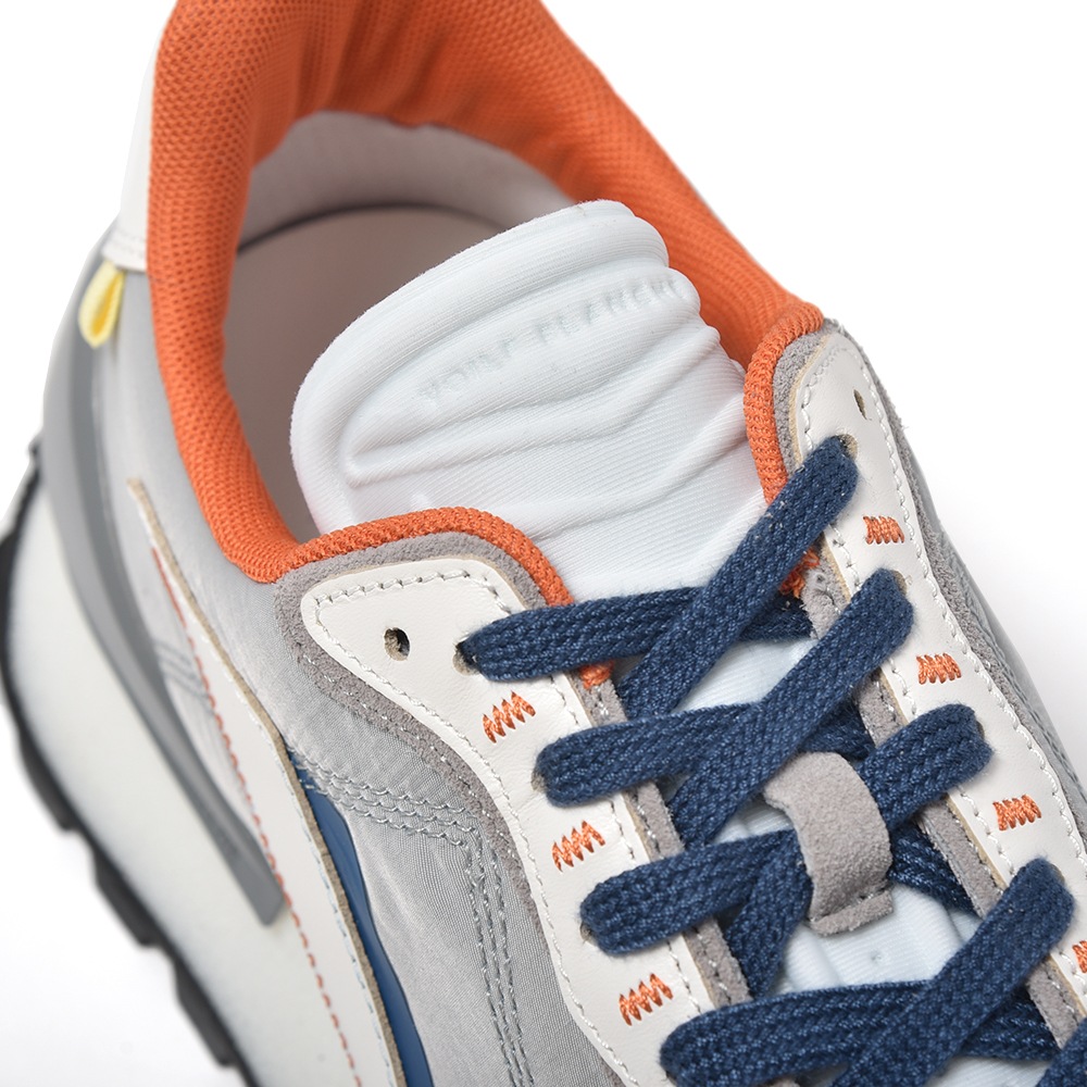 VOILE BLANCHE ボイルブランシェ QWARK SPUR 2 MAN スエード・レザー・ナイロン スニーカー GRAY