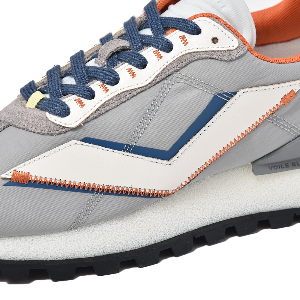 VOILE BLANCHE ボイルブランシェ QWARK SPUR 2 MAN スエード・レザー・ナイロン スニーカー GRAY