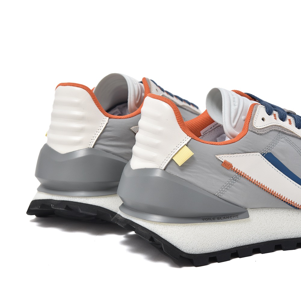 VOILE BLANCHE ボイルブランシェ QWARK SPUR 2 MAN スエード・レザー・ナイロン スニーカー GRAY