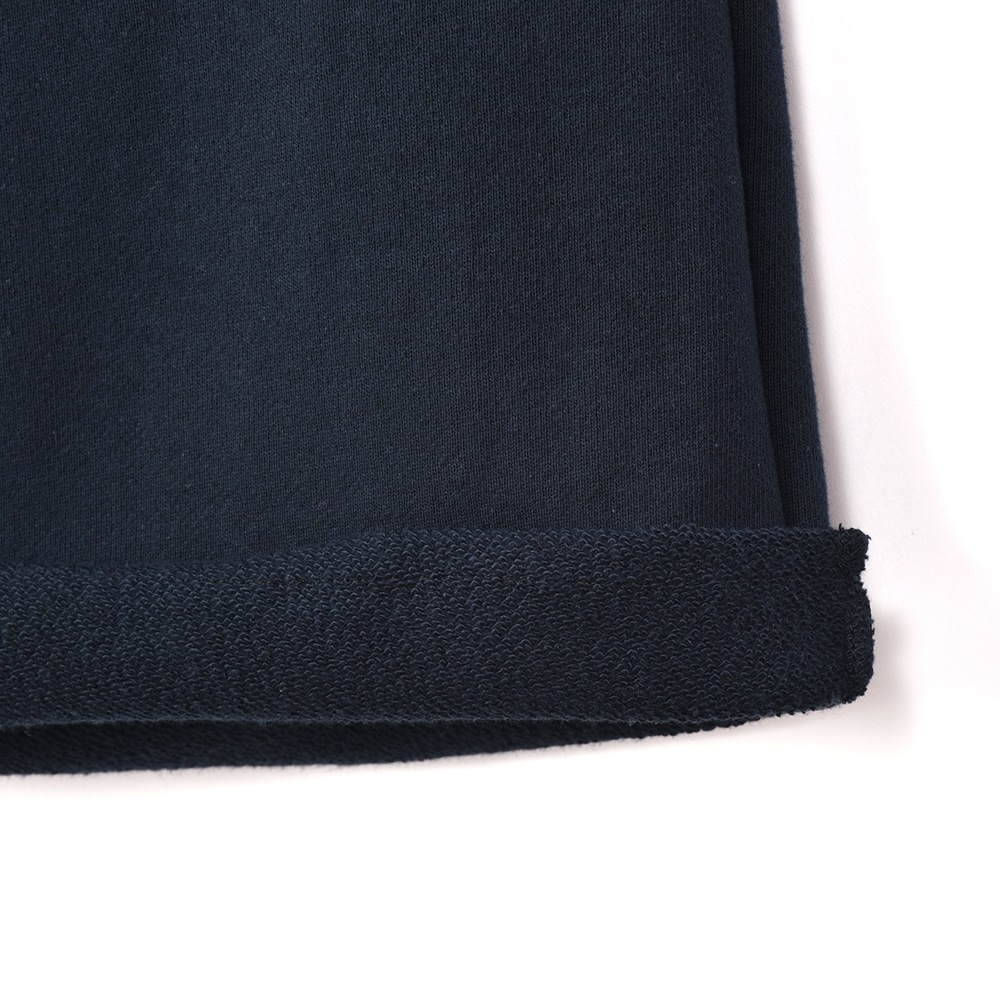 PROTAGONISTA プロタゴニスタ ロゴ スウェット ハーフパンツ PRT-CS-23 NAVY×WHITE