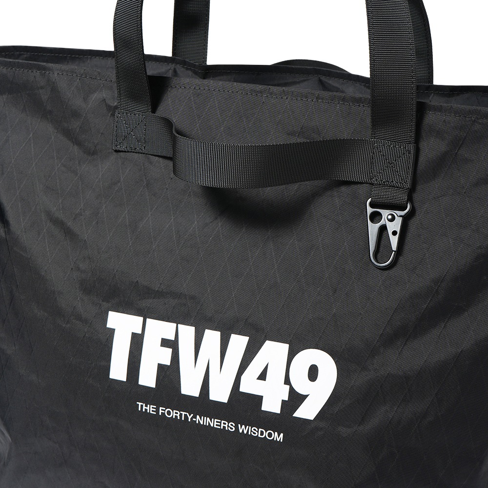 TFW49 ティーエフダブリュー49 X‐PAC TOTEBAG トートバッグ T132410002 BLACK