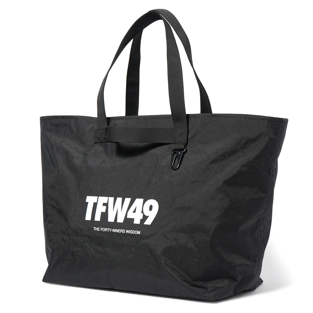 TFW49 ティーエフダブリュー49 X‐PAC TOTEBAG トートバッグ T132410002 BLACK