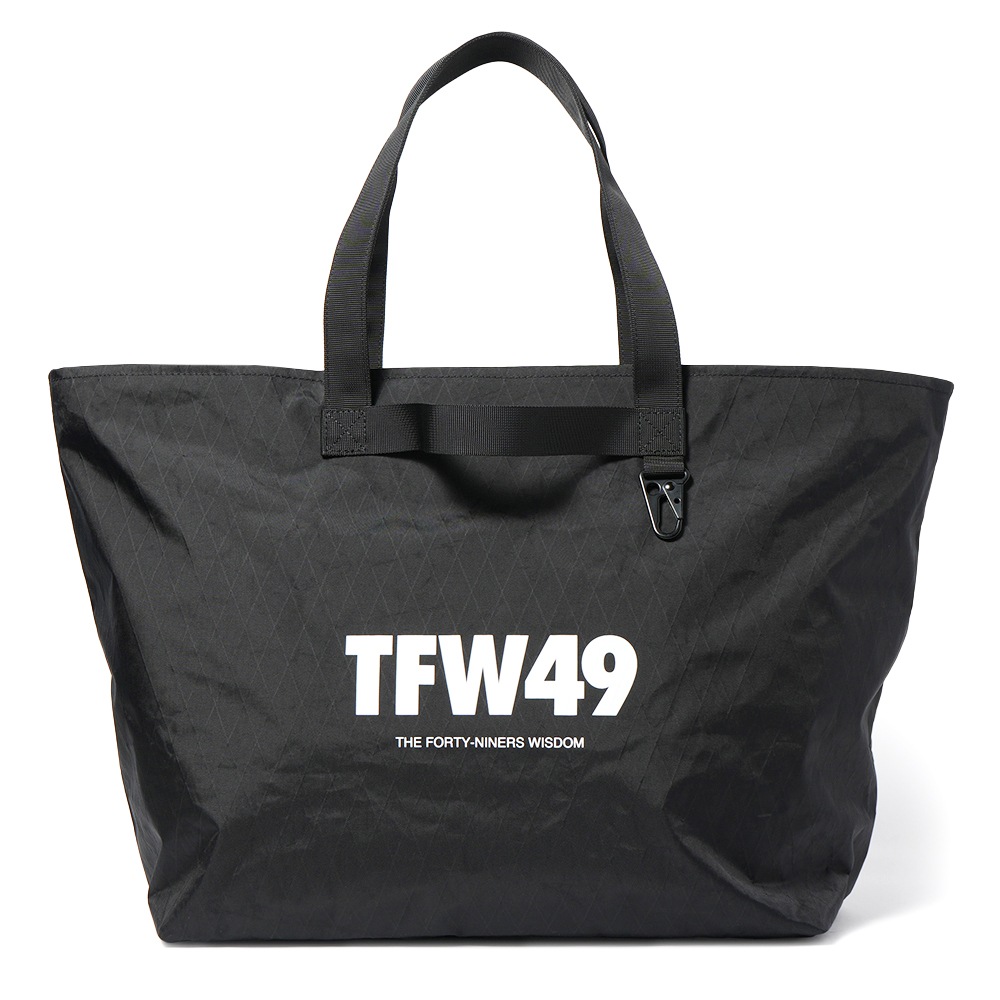 TFW49 ティーエフダブリュー49 X‐PAC TOTEBAG トートバッグ T132410002 BLACK