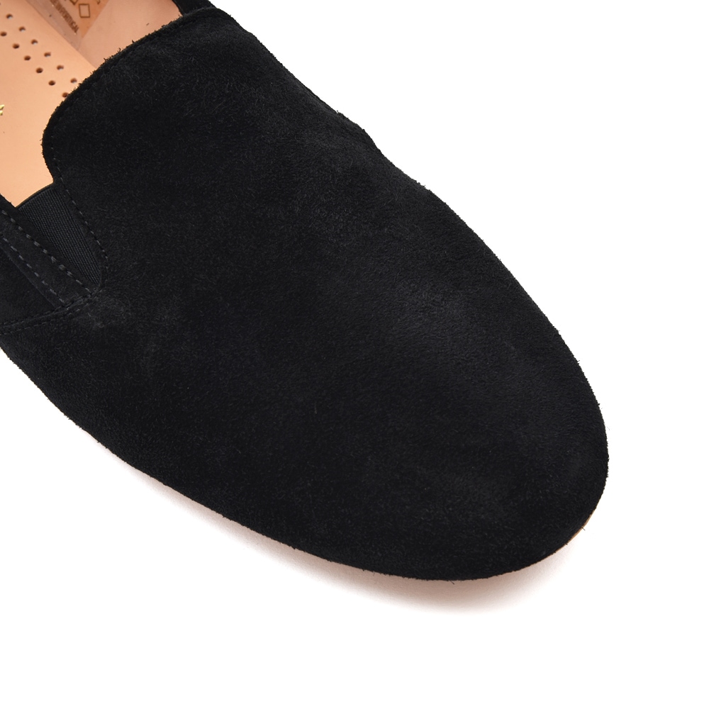 RIVIERAS リヴィエラ JAZZ SUEDE スエードスリッポンシューズ BLACK