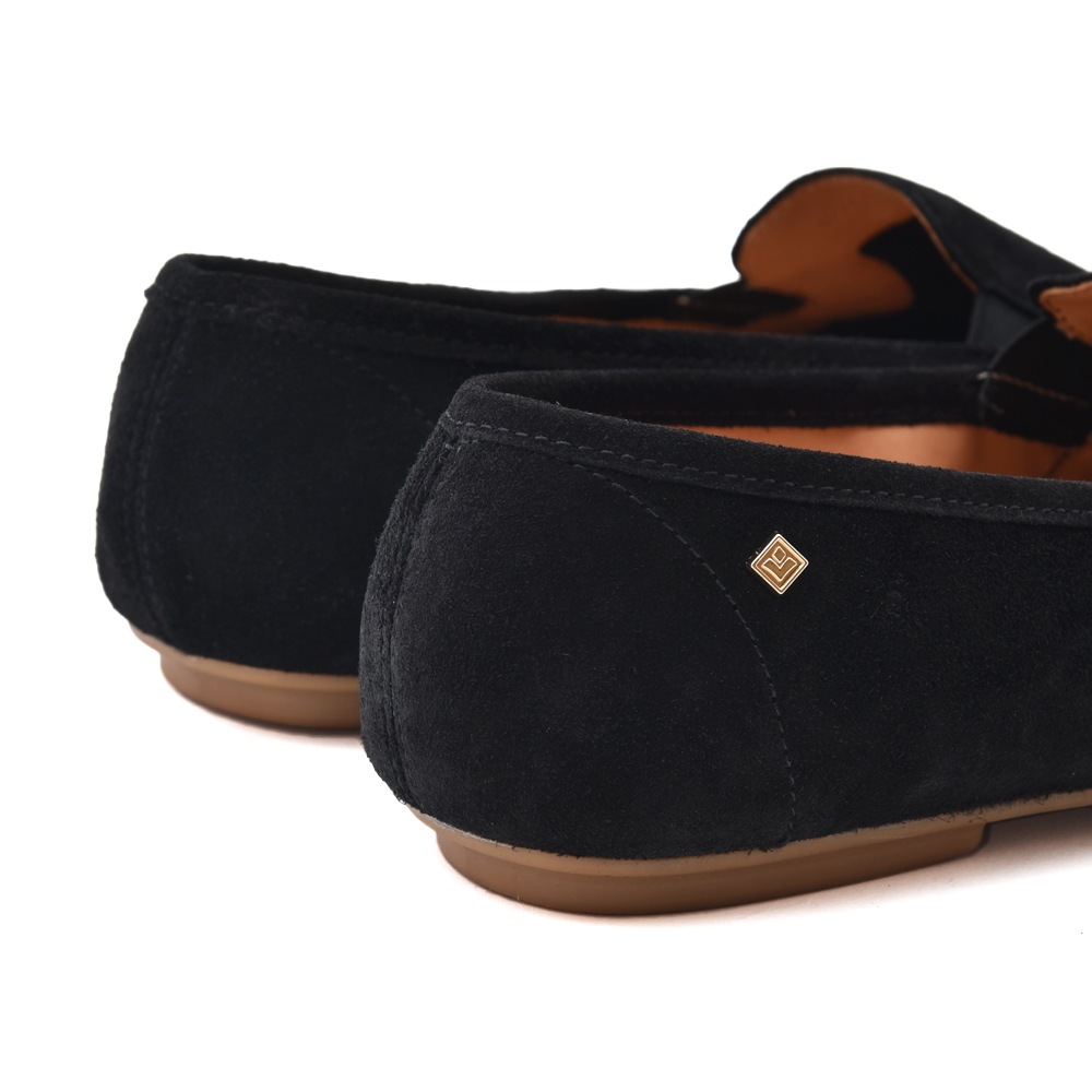 RIVIERAS リヴィエラ JAZZ SUEDE スエードスリッポンシューズ BLACK